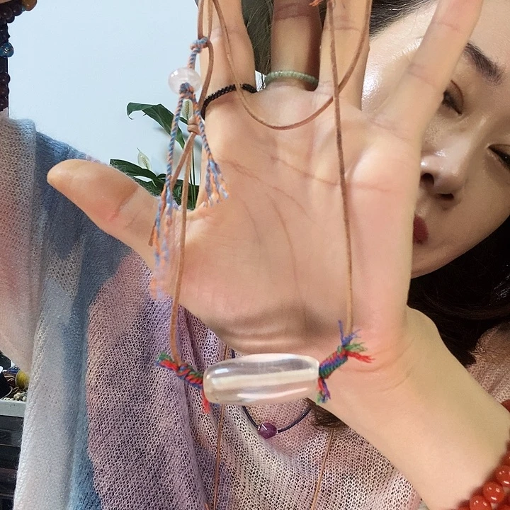 铁合金石英石手链项链手链
