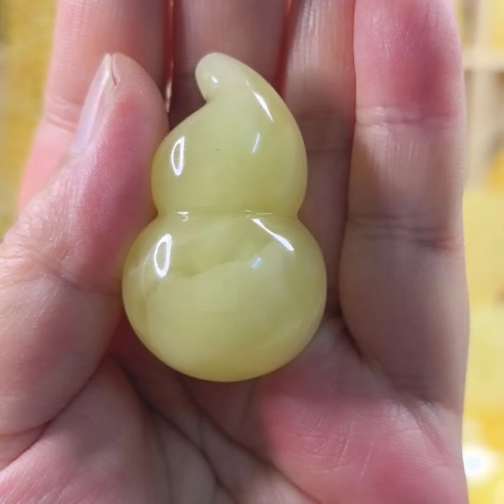 蜜蜡颈饰未镶嵌葫芦