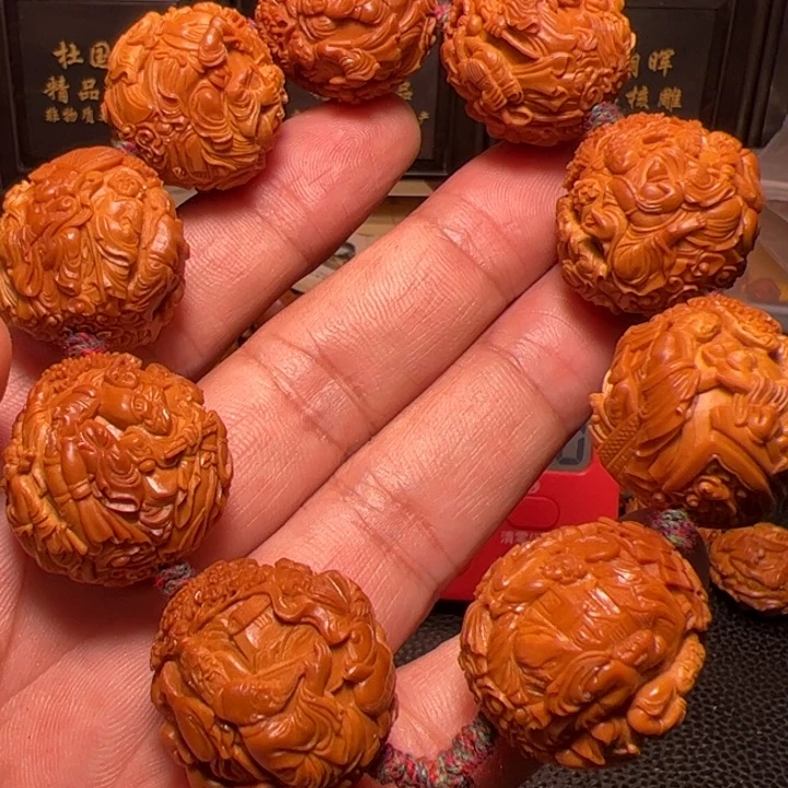 解***恩橄榄核手串天上人间