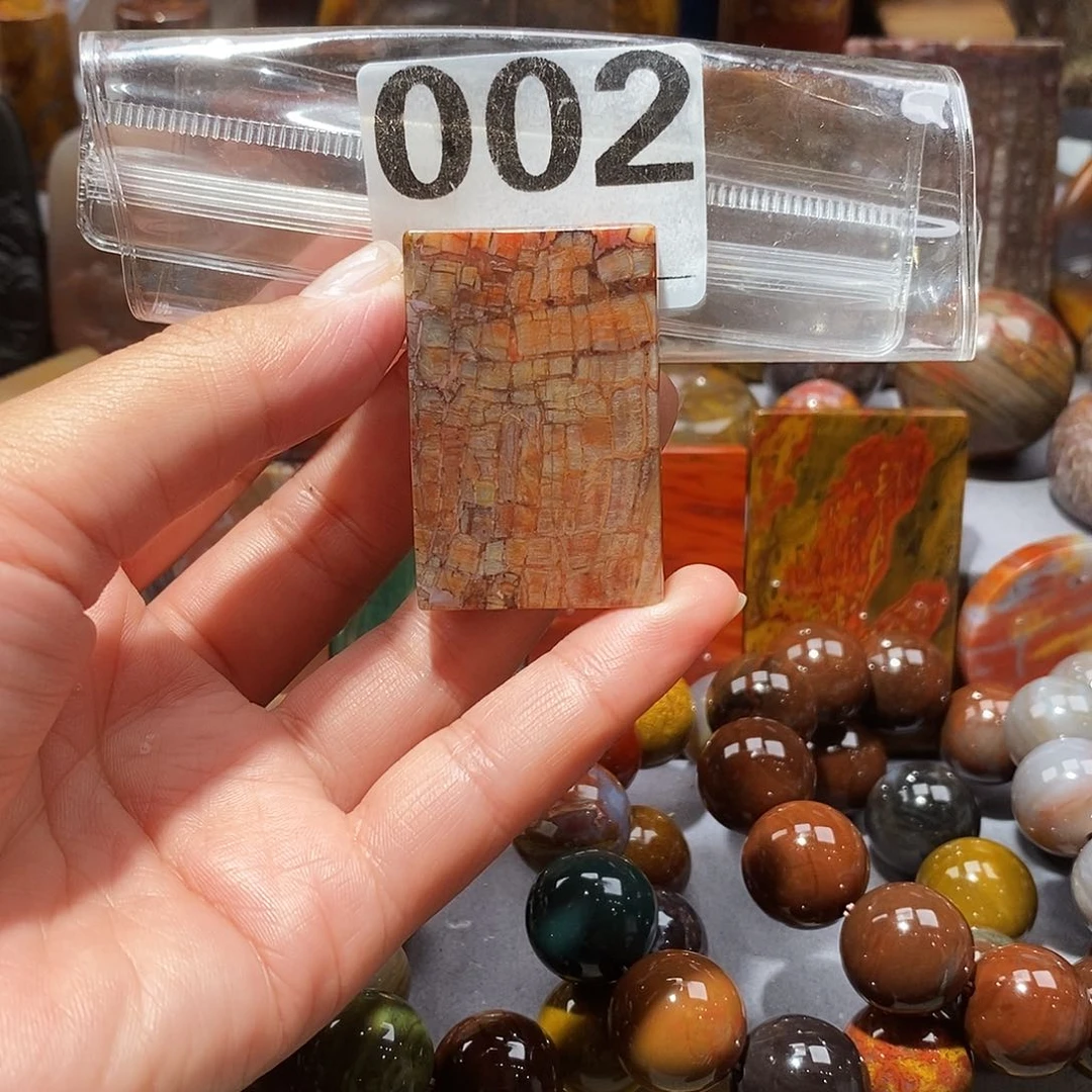 硅化玉天然北票硅化玉吊坠未镶嵌