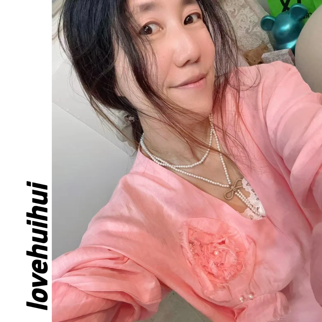 lovehuihui《cloullia 白云山茶》两色山茶花上衣