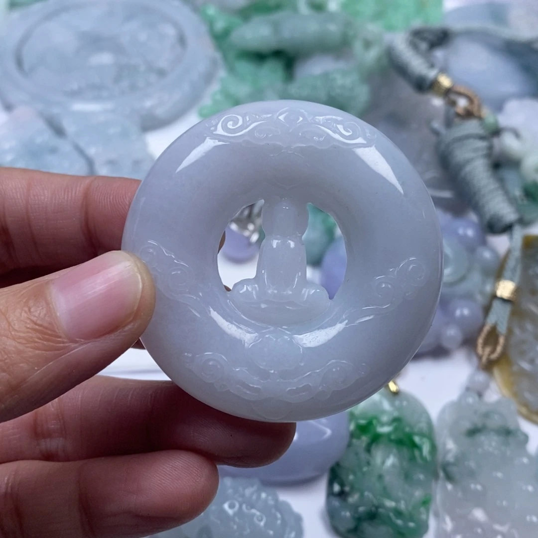 颈饰未镶嵌翡翠～**～翡翠