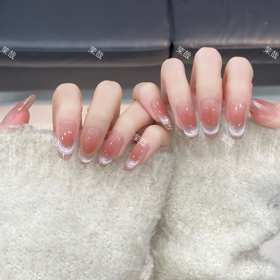茉哉KK【星迹】纯手工定制美甲拆卸穿戴甲G0006
