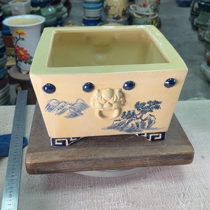 泳坤堂石湾盆微瑕