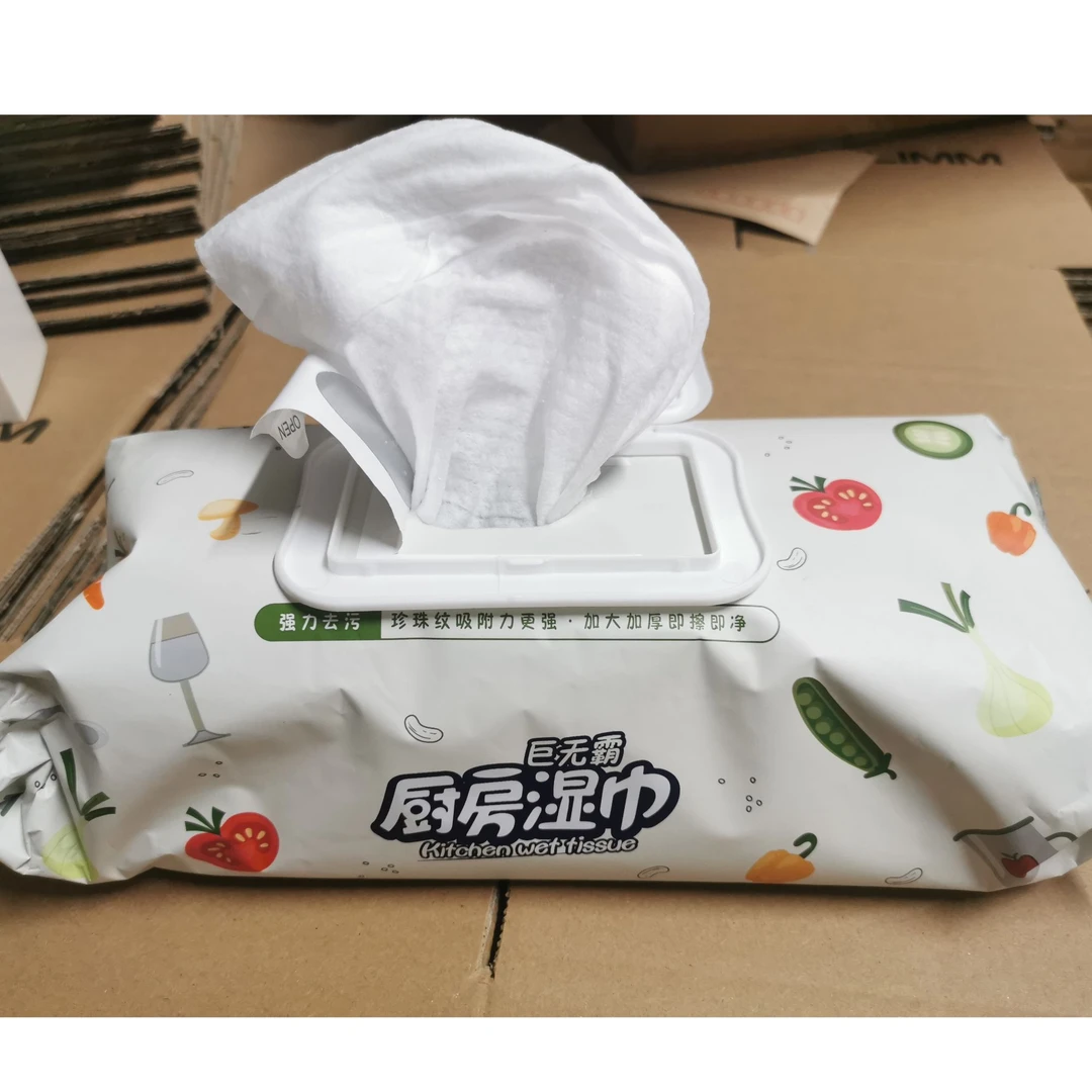 厨房湿巾去油去污清洁湿巾