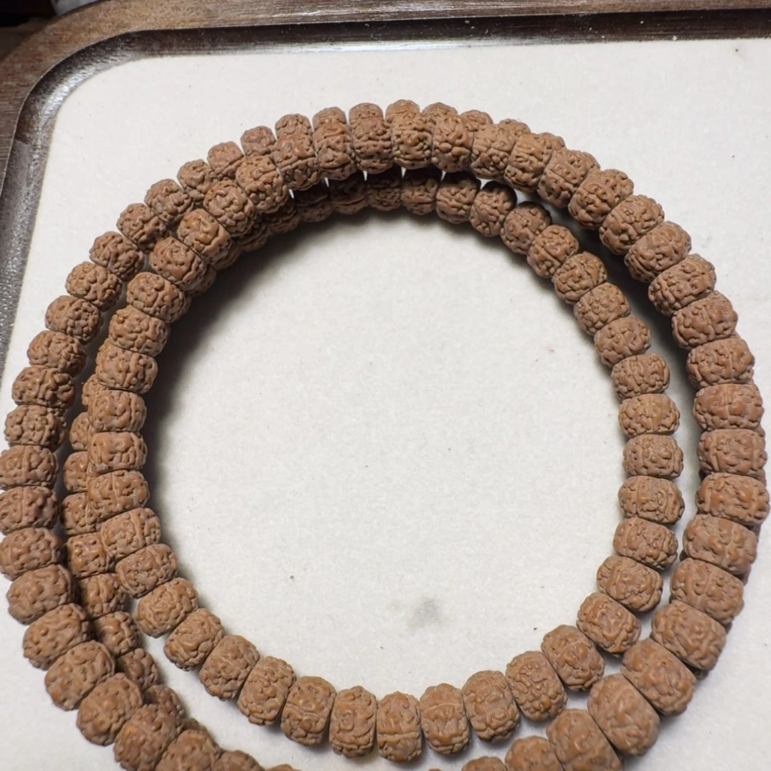 金刚菩提吊坠精工藏切盘龙108长串一图一物