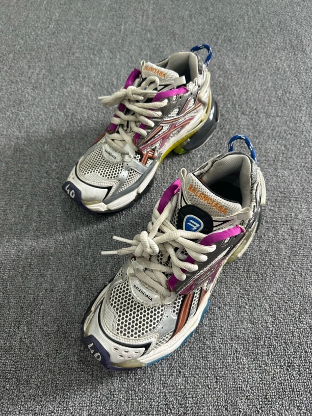 99新 Balenciaga/巴黎世家 runner 彩虹 老爹鞋 40