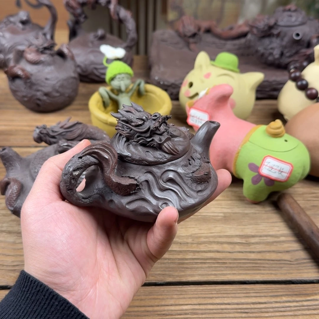 紫砂茶壶爱**福紫砂等珍贵