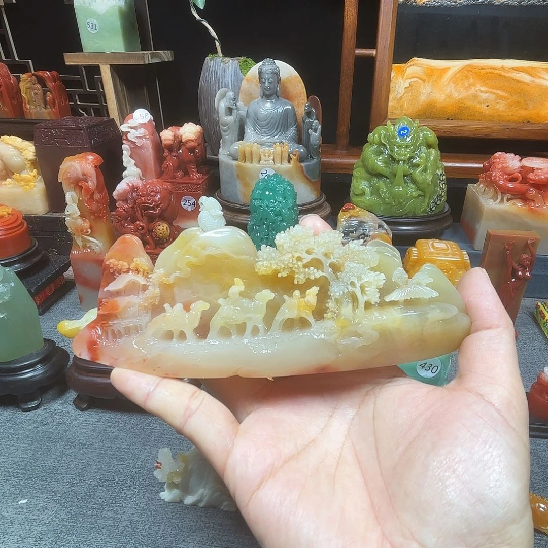 寿山石印石丝绸之路