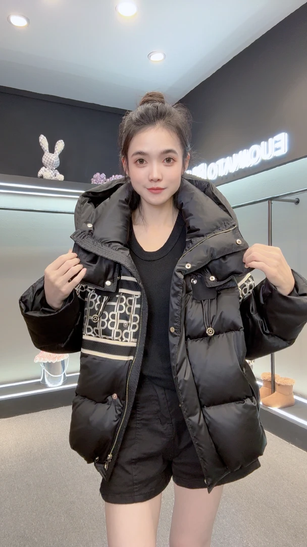 .877新款冬季保暖羽绒服白鸭绒蓬松潮牌洋气