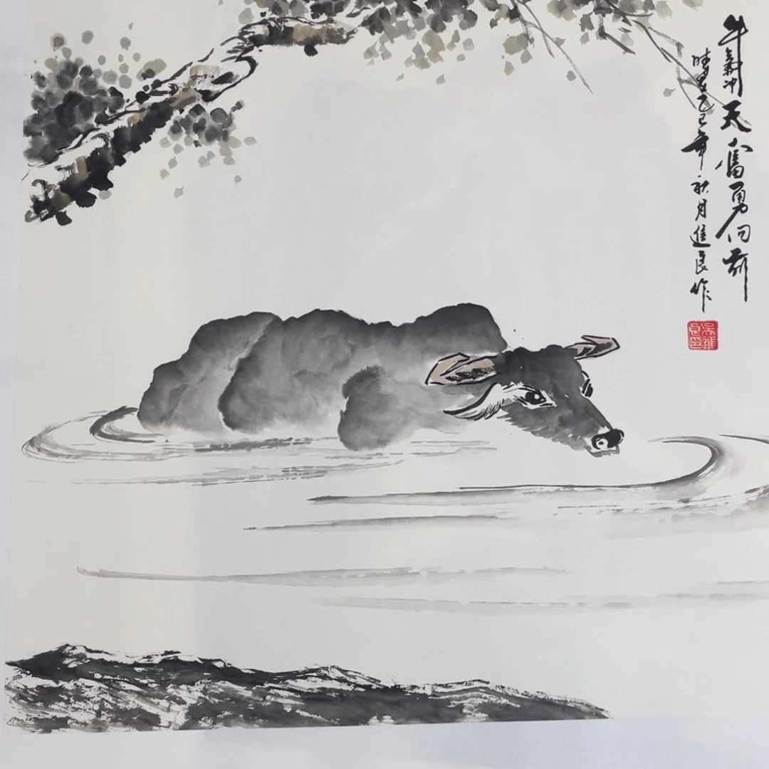 国画吴进良老师作品欣赏
