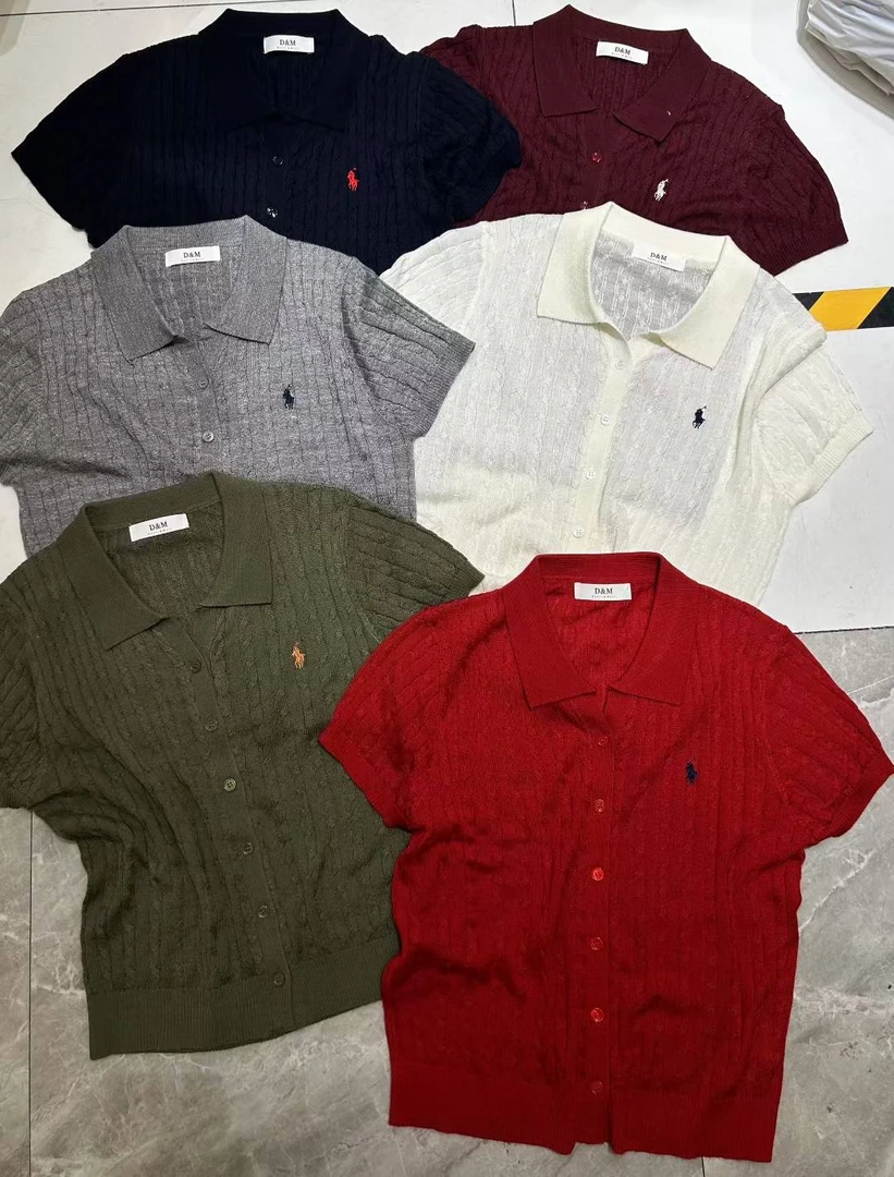 2025夏季新款高端欧货刺绣针织衫高级感穿搭上衣