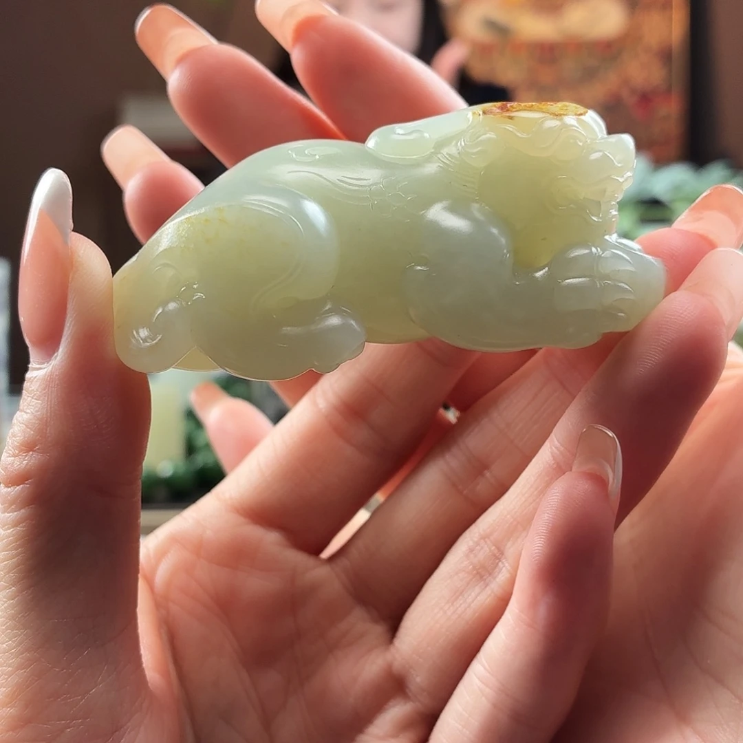 和田玉未镶嵌手串白玉