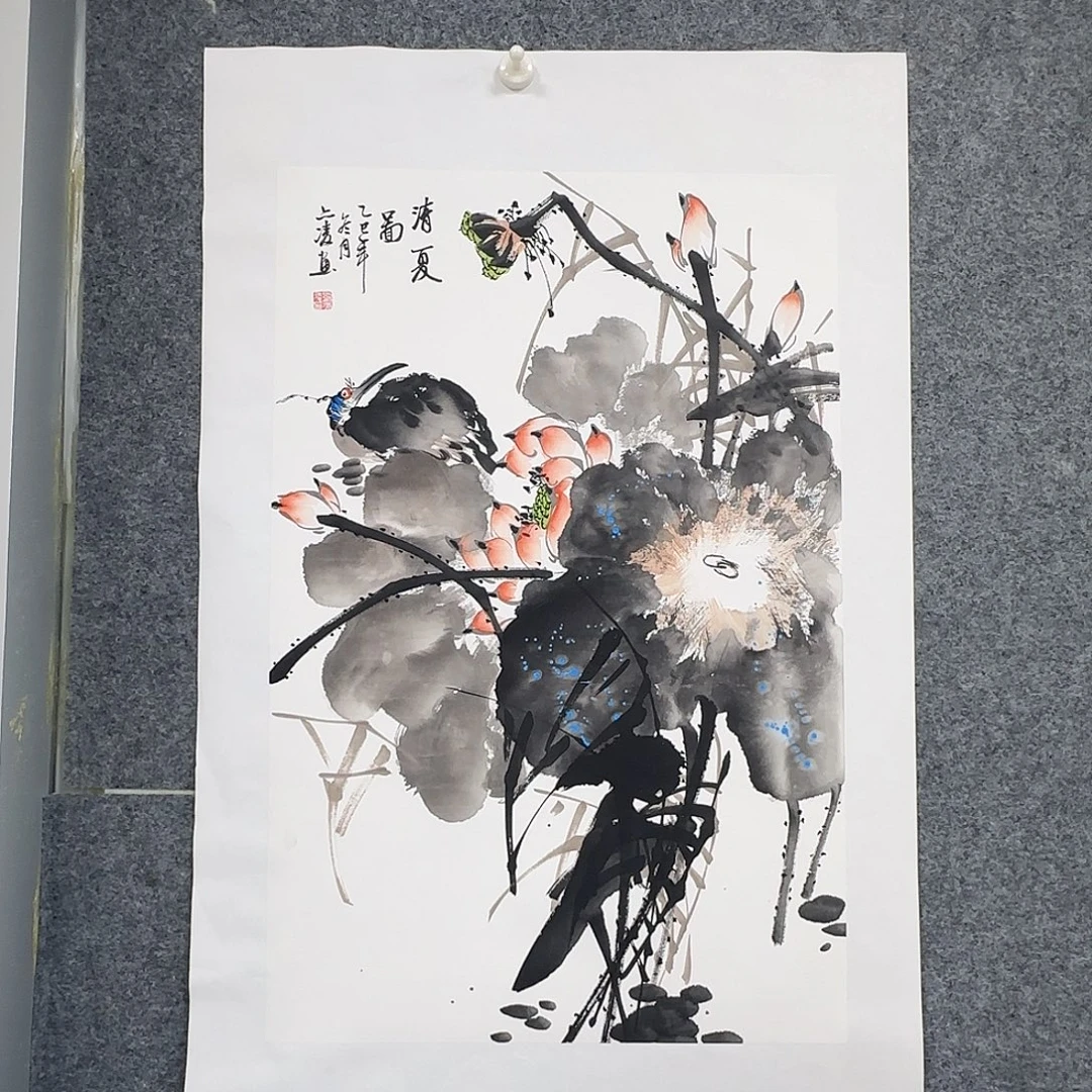 国画68*45纯手绘刘亦凌