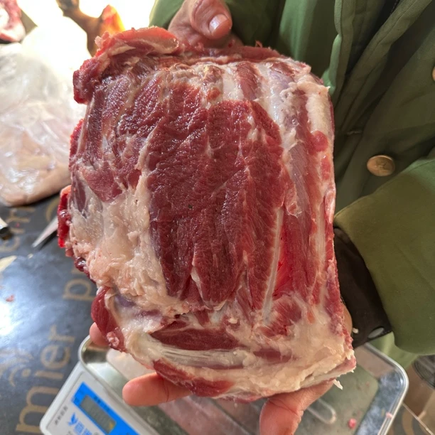 精肋排纯粮是散养一年土猪新鲜肋排青岛大树林生态农场