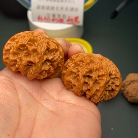 文玩核桃把件43苹果园