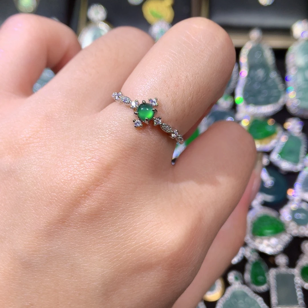 翡翠未镶嵌颈饰444456677778