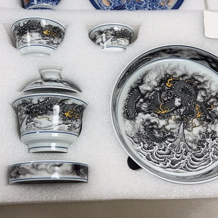 景德镇陶瓷茶具套组自用款