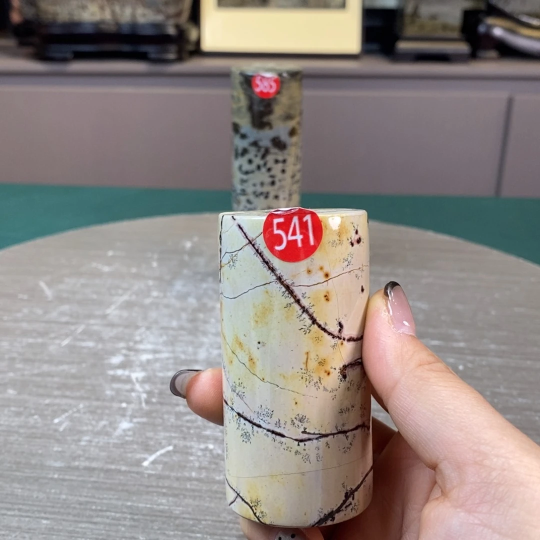 石材广西国画石草花石