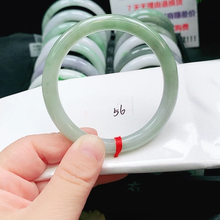 翡翠未镶嵌手镯132