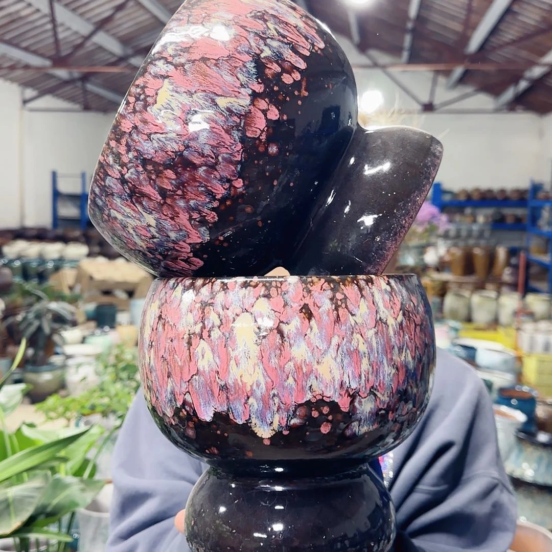 花盆紫砂高20口18