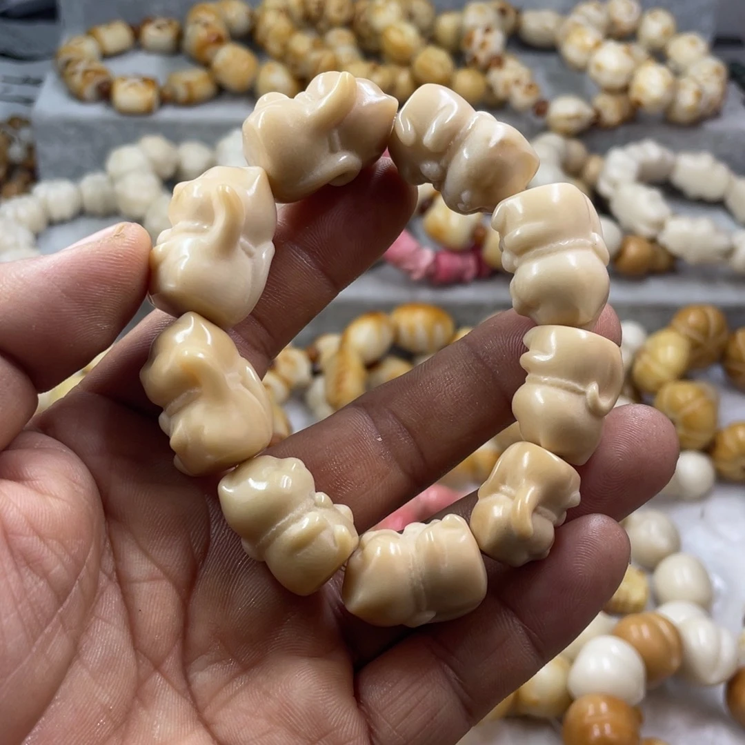 菩提根/象牙果吊坠全品象牙果招财猫手串