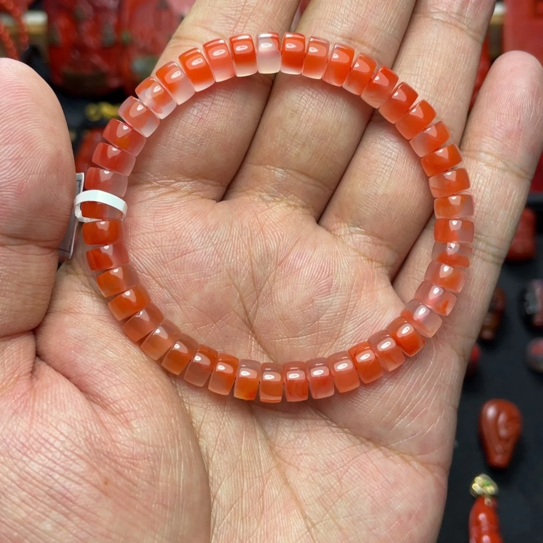 南红玛瑙未镶嵌颈饰