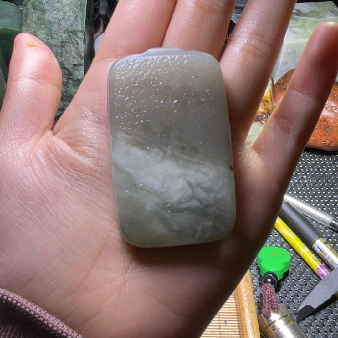 未镶嵌和田玉珠宝半成品