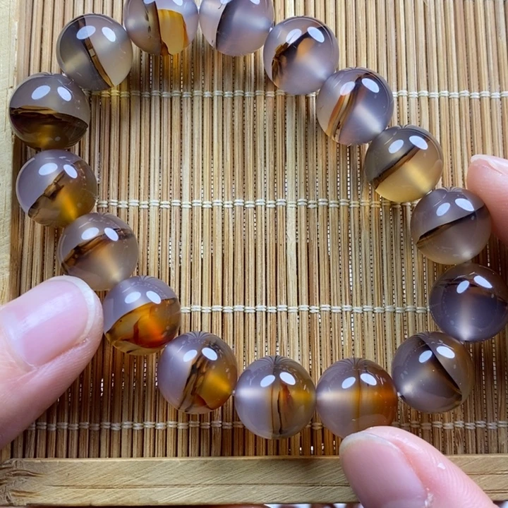 玛瑙/玉髓未镶嵌手链