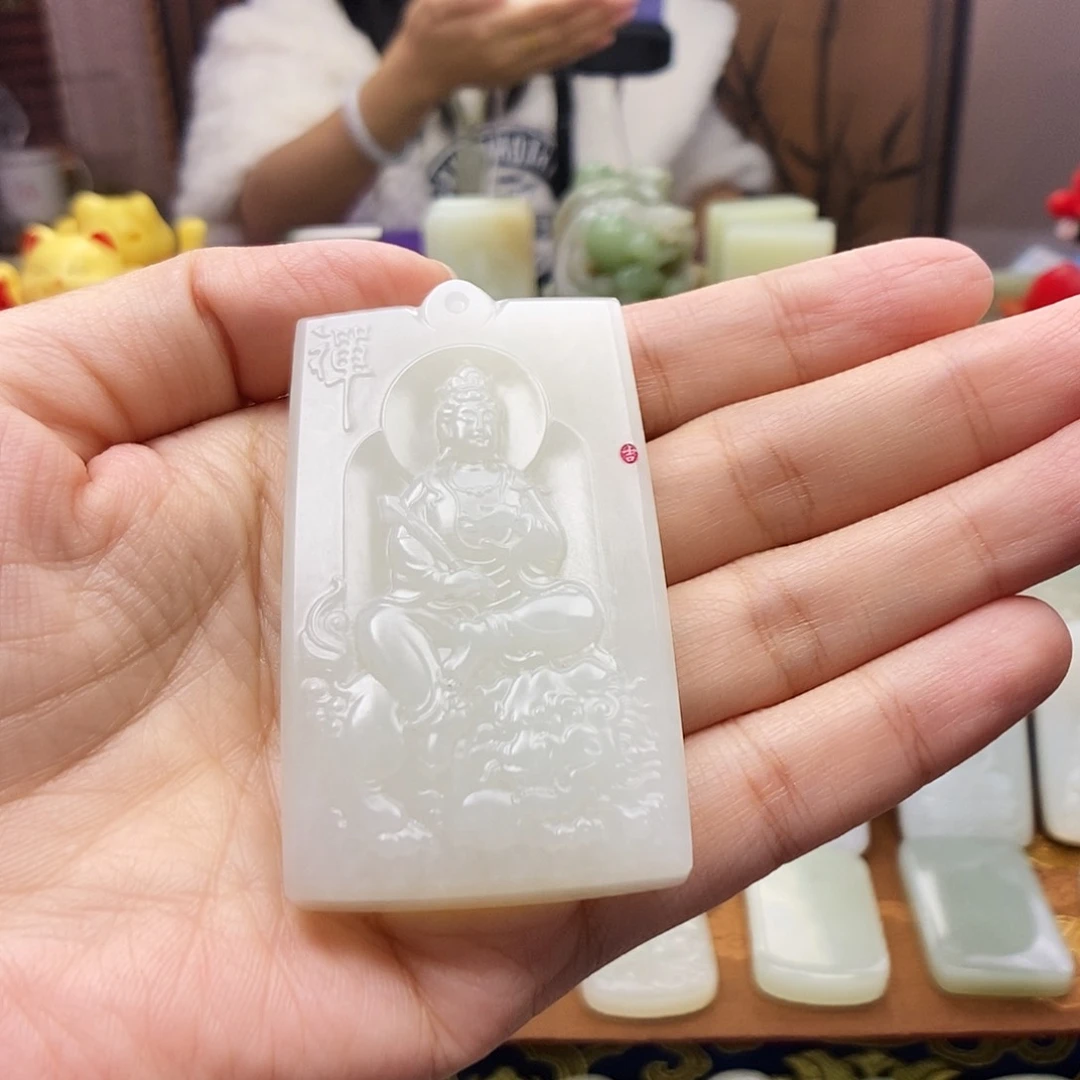 颈饰未镶嵌和田玉天***醒