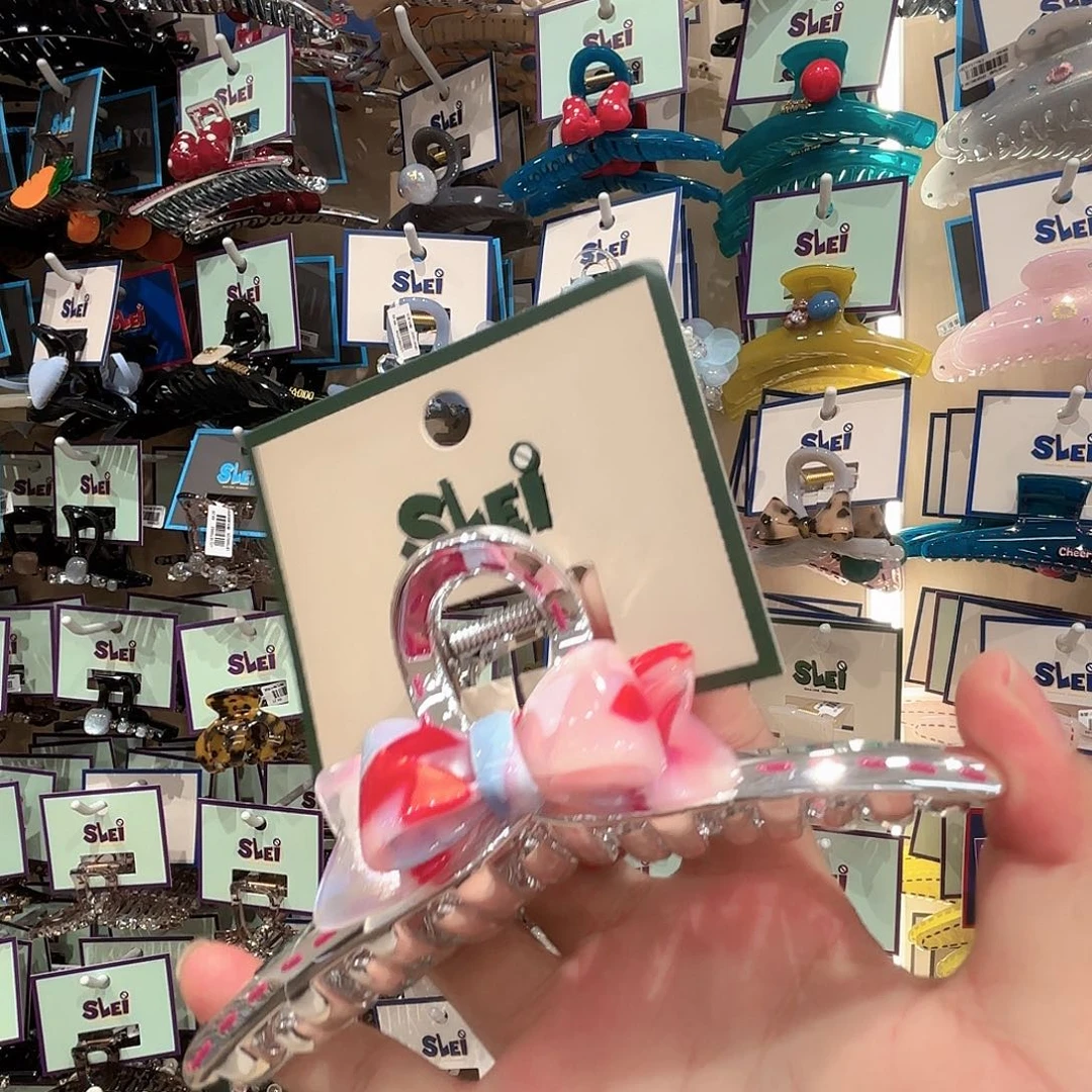 布艺铁合金银色大抓