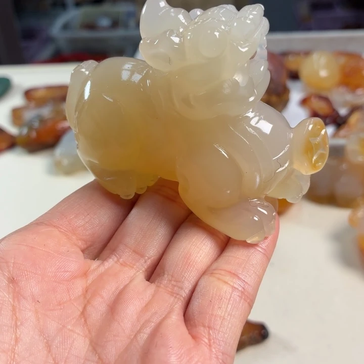 玛瑙/玉髓未镶嵌吊坠(不含链)