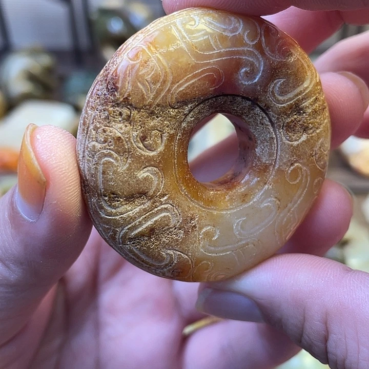 未镶嵌和田玉（糖玉）挂件