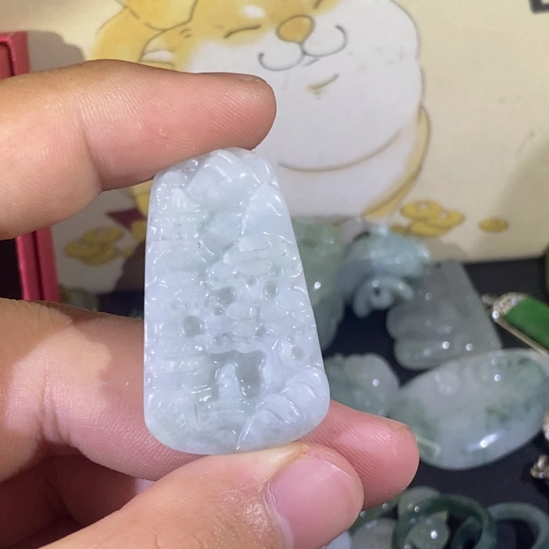 颈饰未镶嵌翡翠翡翠吊坠