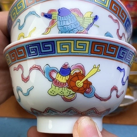 景德镇陶瓷藏式茶碗