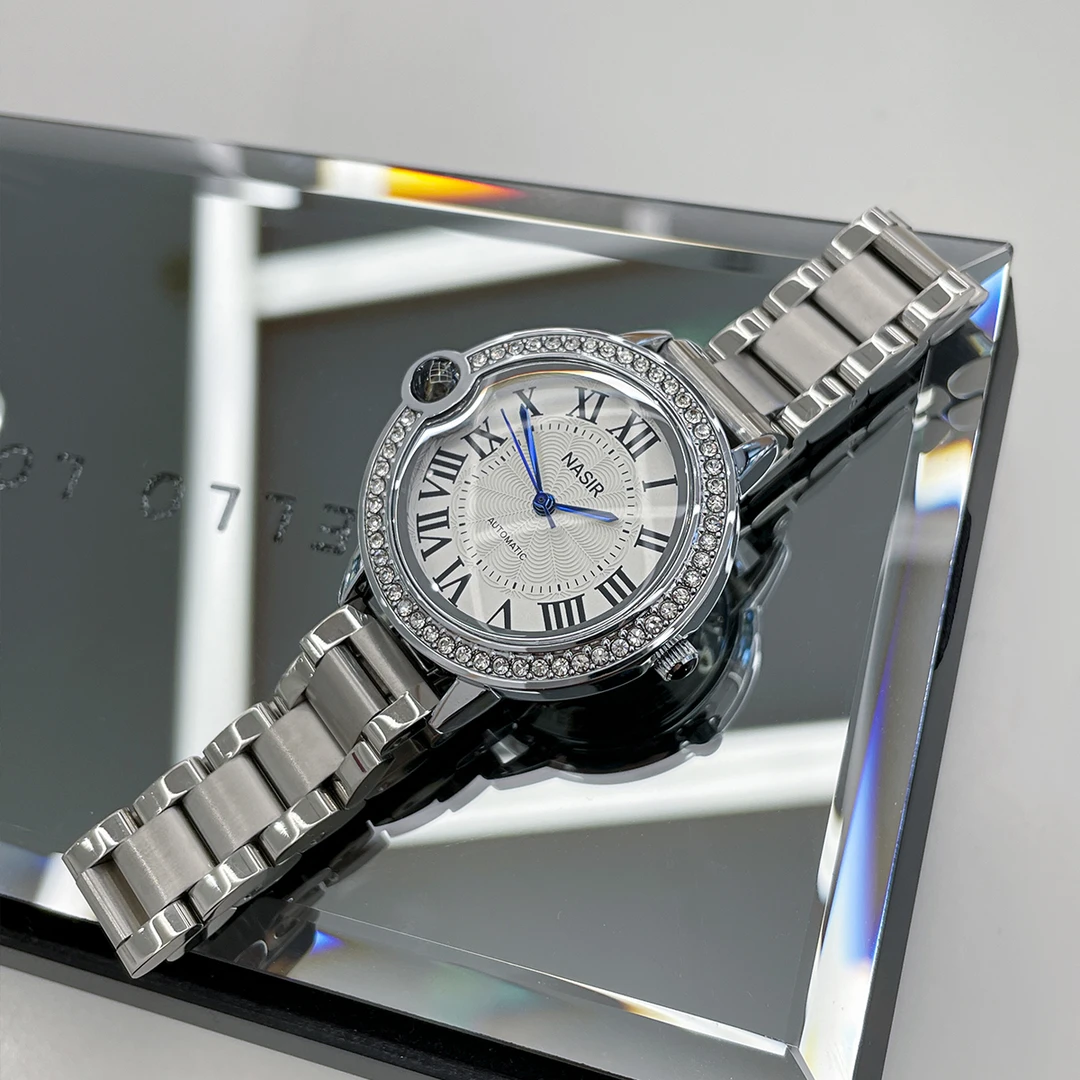 NASIR【瑞士正品品牌，全球质保】告白系列/女时尚机械表R698