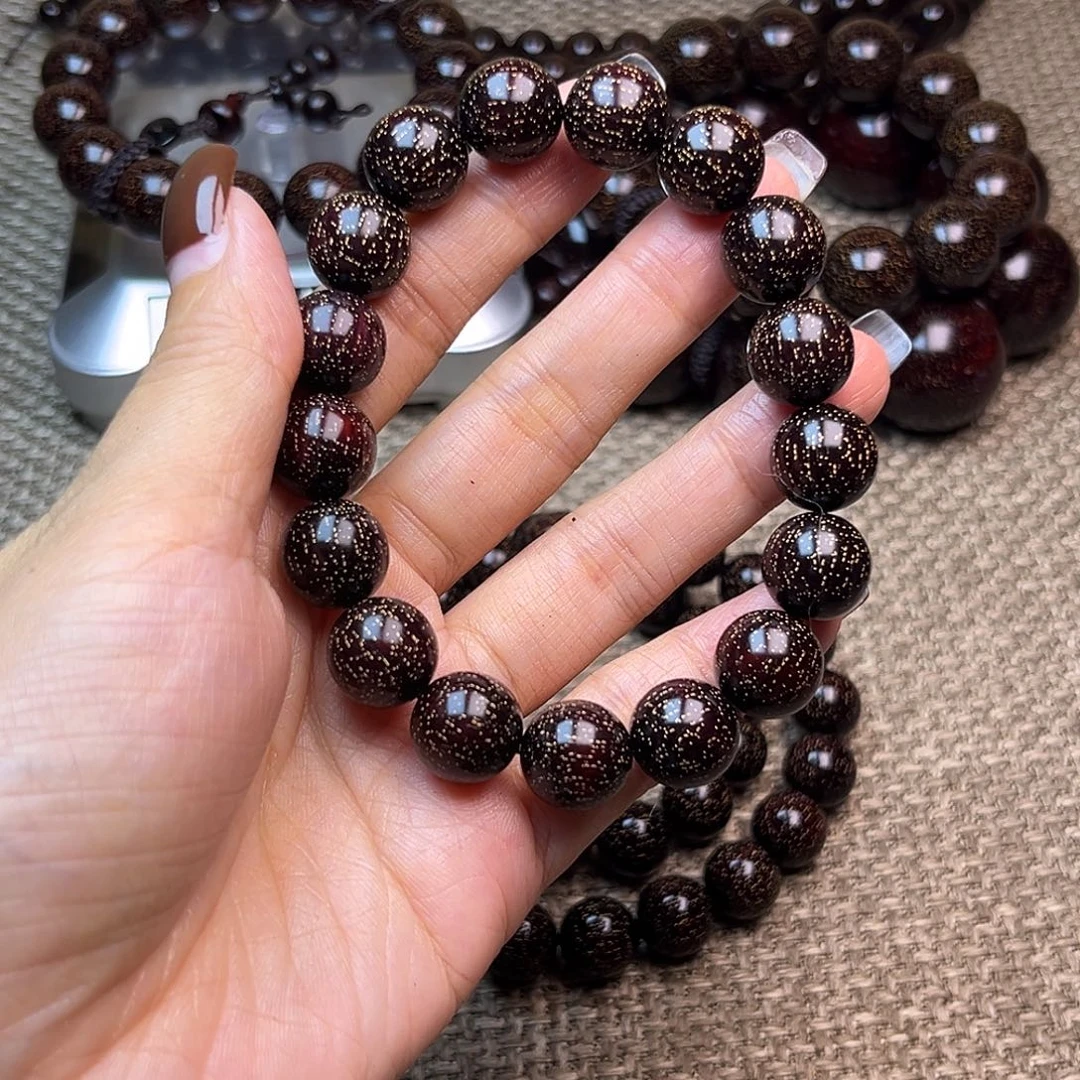 檀香紫檀（小叶紫檀）1.2 17颗爆星