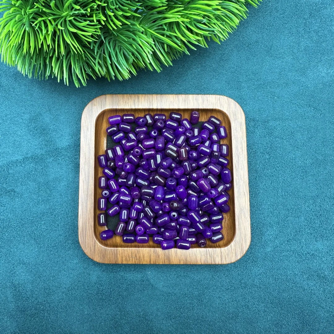 YS0060   SJL紫5*7mm桶珠单珠散珠【多样发其一】【一颗】