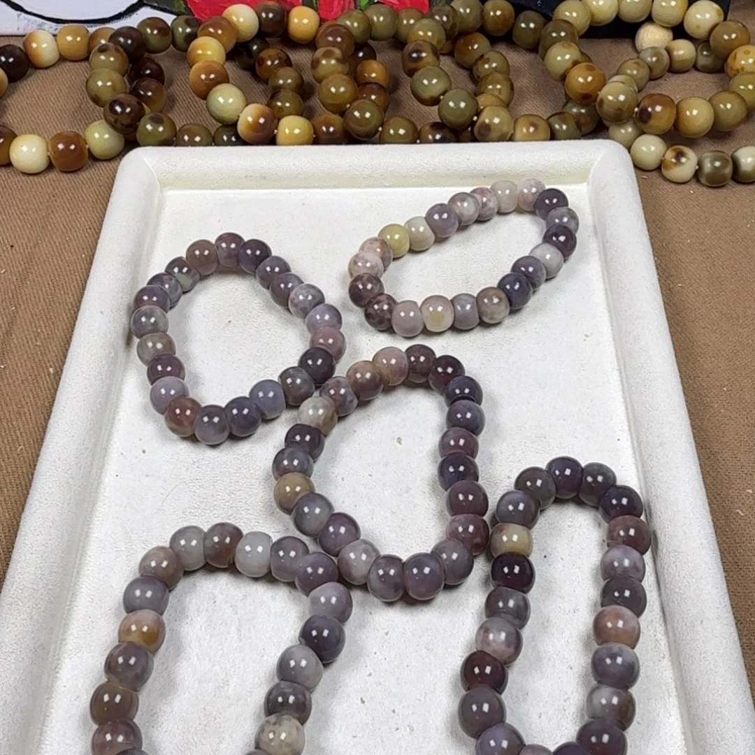 手串菩提根/象牙果紫色大肠