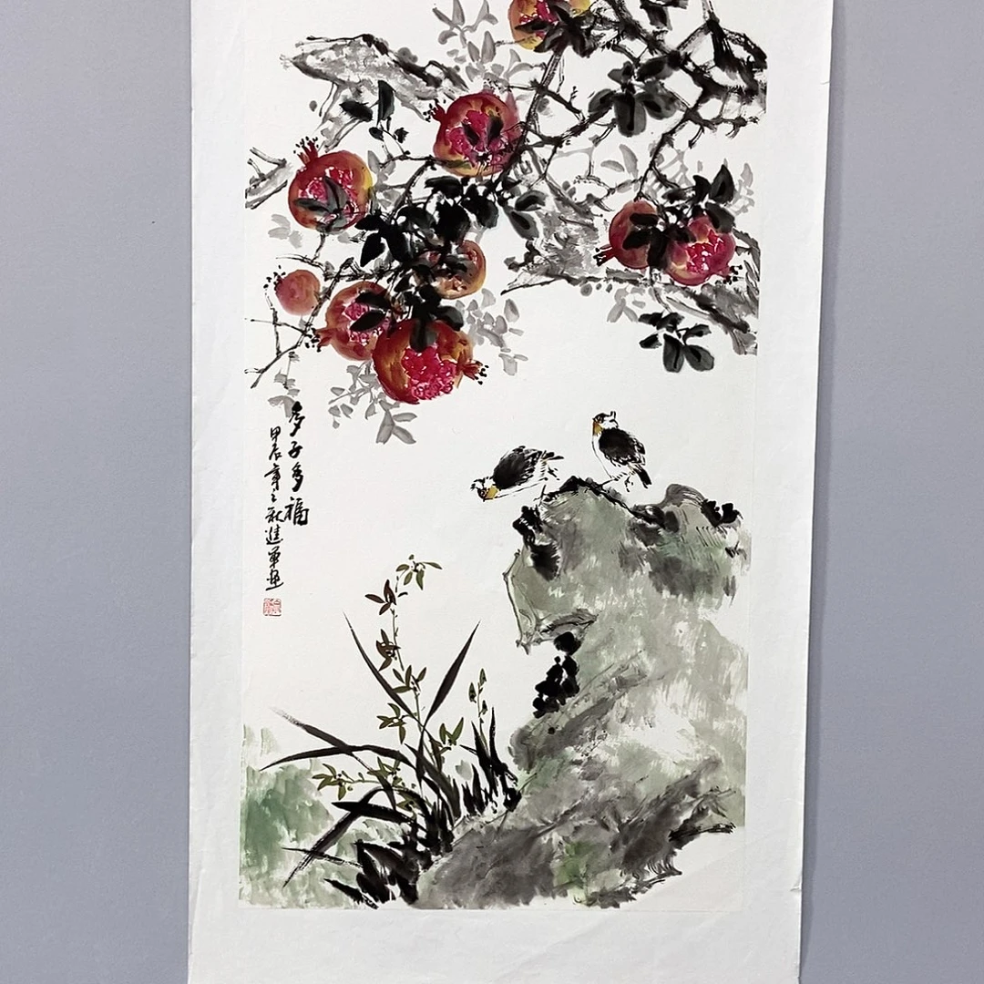国画文进军三尺精品佳作