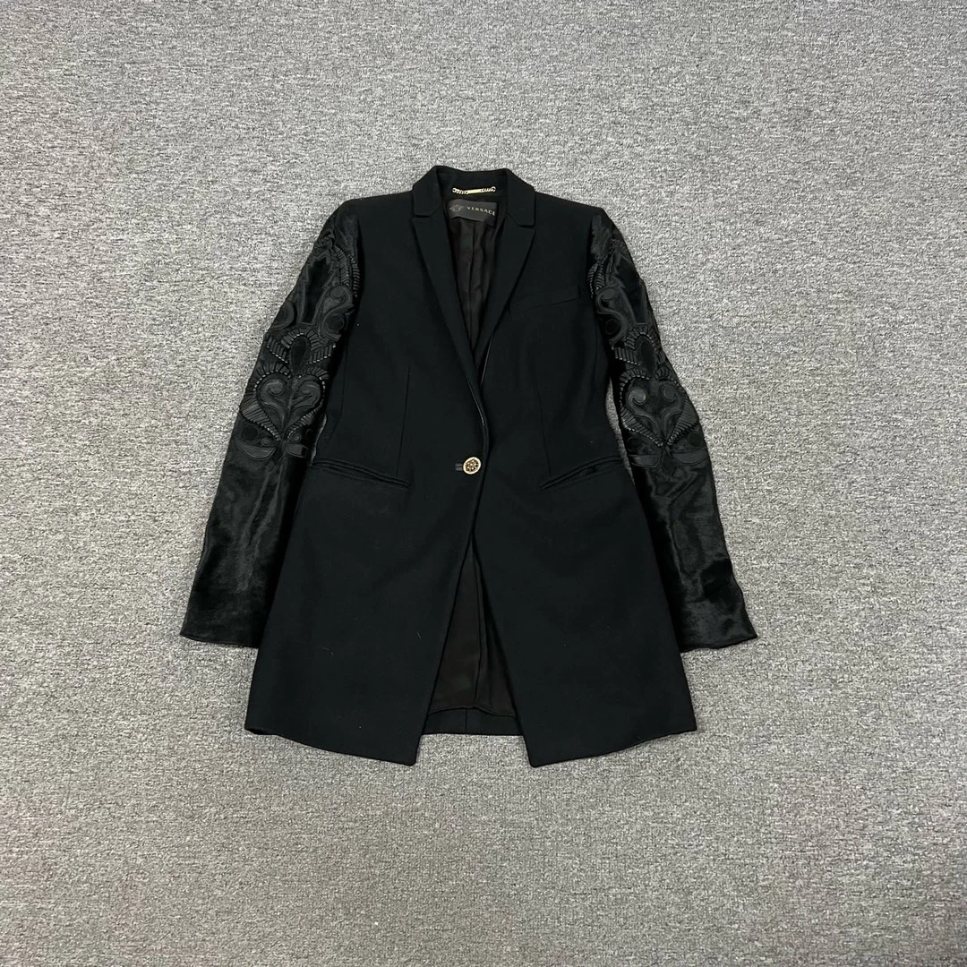 99新 AMIPARIS 范思哲 拼接秀款西装