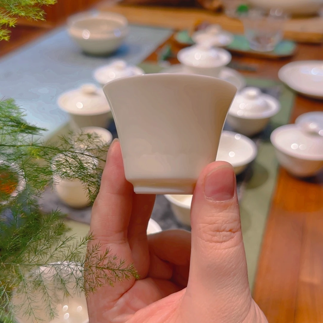 微澜定瓷 小马蹄杯50cc