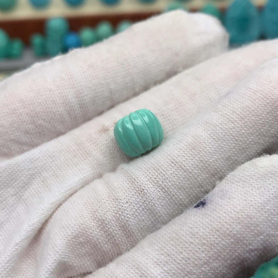 高瓷果冻绿瓜珠尺寸10