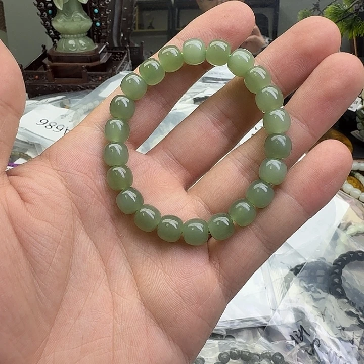 未镶嵌手串和田玉