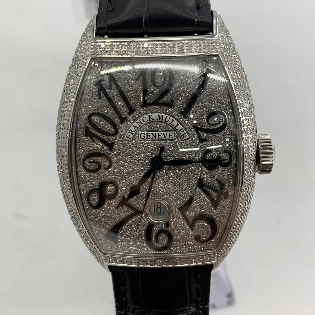 95新 Franck Muller/法兰克穆勒 8880系列 自动机械 后钻 精钢