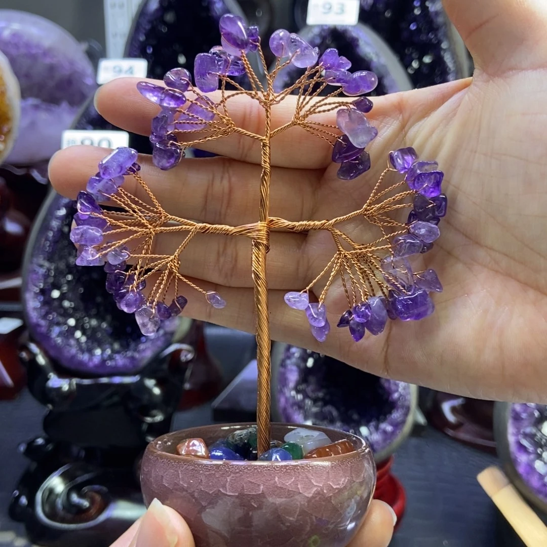 未镶嵌紫晶大型摆件（非配饰）天然