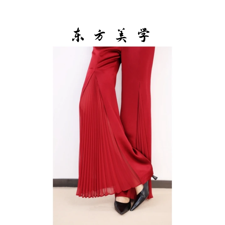 [国风]设计师时尚百搭气质长裤KEB22005