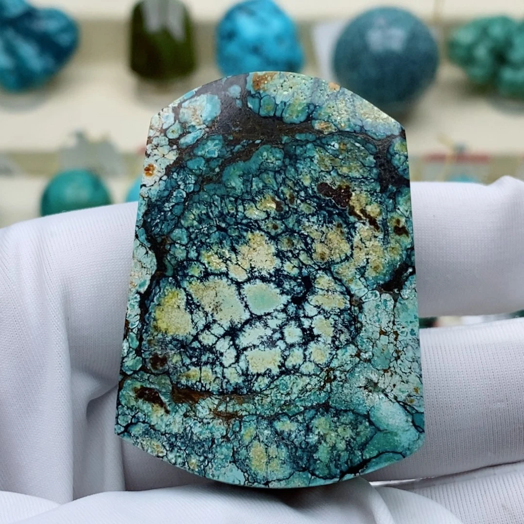 绿松石未镶嵌珠珠