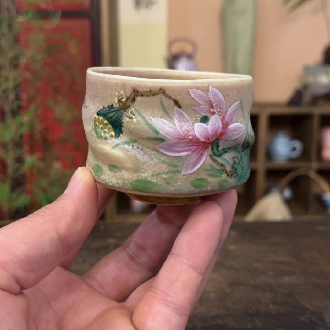 杯景德镇纯手工手绘陶瓷