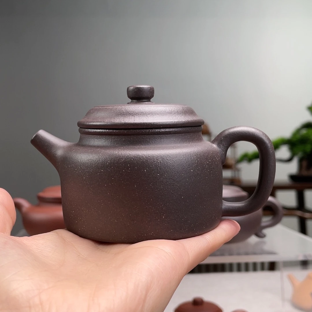 【闪购商品】茶壶紫砂紫泥德钟容量180cc